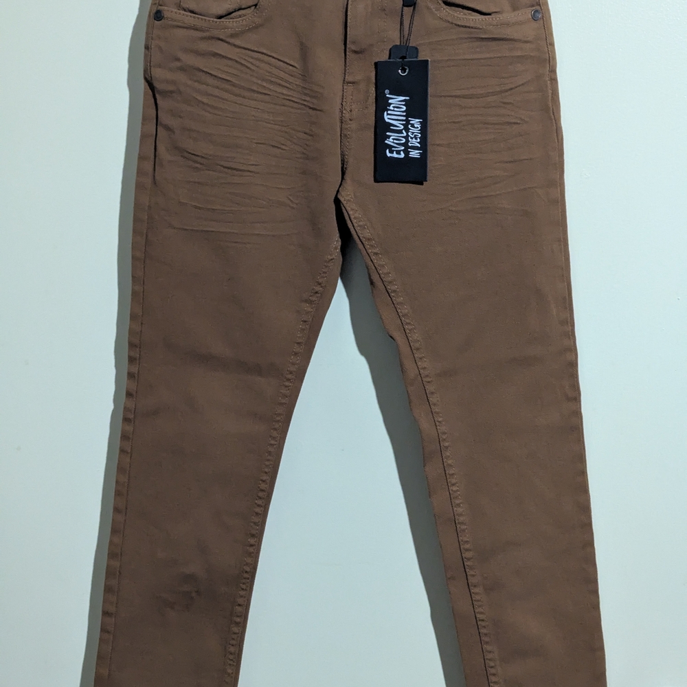 Kids Brown Jeans